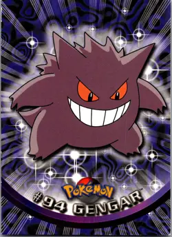 2000 Topps Pokemon TV Animation Edition Series 2 #94 Gengar - Image 1