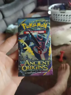 Pokemon TCG XY Ancient Origins Booster Pack. Rayquaza Pack Art!!! - Image 3