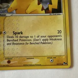 Pokemon TCG Pikachu 013/017 POP Series 4 Holo - Image 3