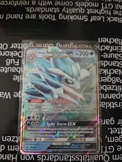 ❄ Alolan Sandslash GX SM236 🖤 Holo Rare Promo - Mint Pokemon TCG EN Card - Image 1