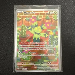 Pokemon Maractus 160/159 Journey Together Illustration Rare Holo - NM - Image 1