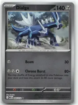Dialga 095/132 Reverse Holo Mega Evolution Pokemon TCG - Image 1