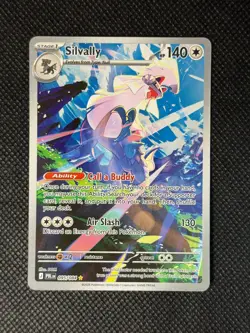 Silvally 095/084 Illustration Rare Pitch Black Pokemon Holo Near Mint - Image 1