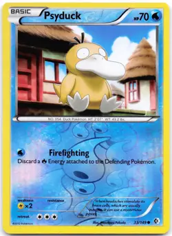 Psyduck 33/149 Reverse Holo Boundaries Crossed MP - Image 1