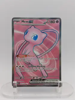 Pokemon Mew ex 193/165 Ultra Rare Scarlet & Violet 151 Full Art Holo NM ENGLISH - Image 1
