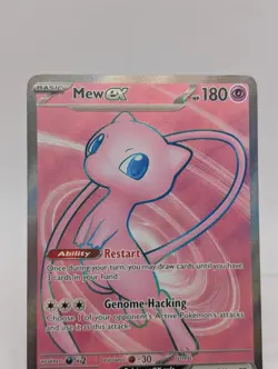 Pokemon Mew ex 193/165 Ultra Rare Scarlet & Violet 151 Full Art Holo NM ENGLISH - Image 2