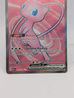 Pokemon Mew ex 193/165 Ultra Rare Scarlet & Violet 151 Full Art Holo NM ENGLISH - Image 3