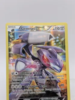 Pokemon Genesect XY119 Black Star Promo XY Full Art Holo NM ENGLISH - Image 2