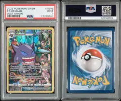 Pokemon 2022 Sword & Shield Lost Origin TG06 FA/Gengar PSA 9 - Image 3
