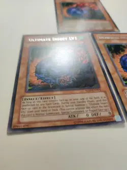 3x Ultimate Insect LV1 SOD-EN005 1st Ed/Unlimited Rare LP - Image 3