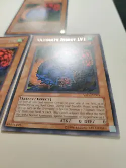 3x Ultimate Insect LV1 SOD-EN005 1st Ed/Unlimited Rare LP - Image 4