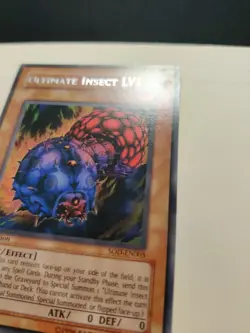 3x Ultimate Insect LV1 SOD-EN005 1st Ed/Unlimited Rare LP - Image 5