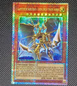 Yugioh Calamity of the Sacred Beasts-Hamon Lord CORI-EN006 Starlight Rare NM - Image 1