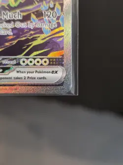 Pokemon Iron Hands ex 154/131 Prismatic Evolutions Special Illustration 154 SIR - Image 4