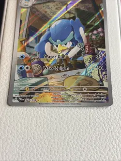 NM Quaxwell 207/193 PAL EN Paldea Evolved Illustration Rare Full Art Holo - Image 2