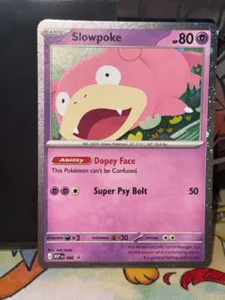 Slowpoke Promo MEP 086 Pokemon TCG Pitch Black Checklane Promo - NM - Image 2