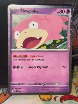 Slowpoke Promo MEP 086 Pokemon TCG Pitch Black Checklane Promo - NM - Image 5