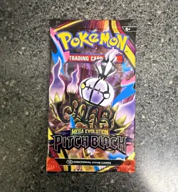 Pokemon TCG Pitch Black Booster Pack English Sealed 10 Cards Random Art New - Image 1
