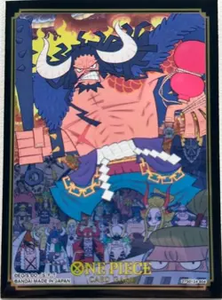Official One Piece Card Game Sleeves Vol. 1 (Kaido) from Japan. - Image 2