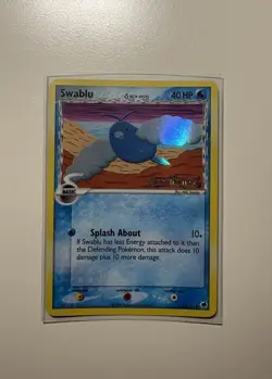 Swablu 65/101 Common Holo 2006 Ex Dragon Frontiers Pokemon Card NM/LP - Image 1