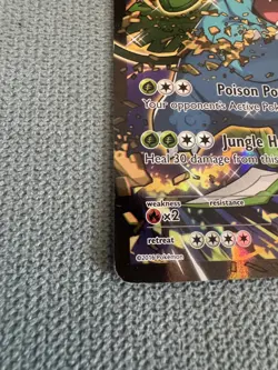 Venusaur EX - XY123 - Full Art Promo Black Star Rare - Pokemon Card - MP - Image 3