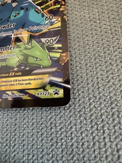 Venusaur EX - XY123 - Full Art Promo Black Star Rare - Pokemon Card - MP - Image 4
