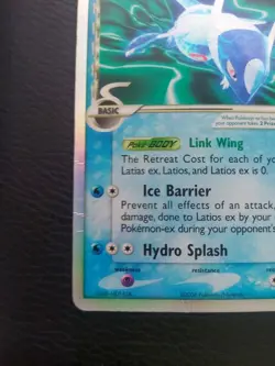 Pokemon TCG Latios EX Dragon Frontiers Holo Rare Card 96/101 - Image 5