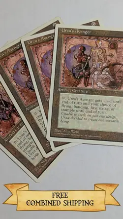 4x Urza's Avenger MTG Core Set 4th Edition Regular - Image 1