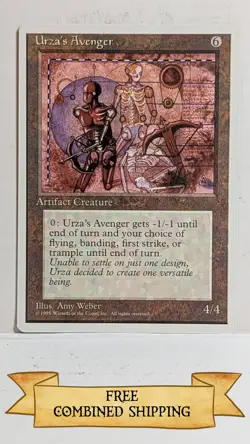 4x Urza's Avenger MTG Core Set 4th Edition Regular - Image 3
