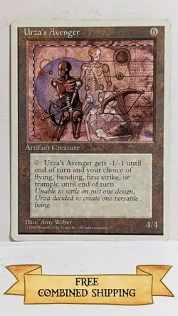 4x Urza's Avenger MTG Core Set 4th Edition Regular - Image 4
