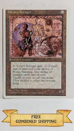 4x Urza's Avenger MTG Core Set 4th Edition Regular - Image 5