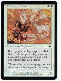 Magic the Gathering MTG 1x Foil Standard Bearer Apocalypse - Image 1