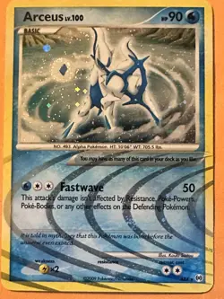 Arceus Lv.100 - AR4 - Holo Rare - Pokemon TCG - Platinum Arceus 2009 - NM - Image 1