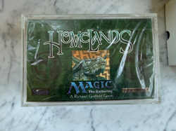 MTG Homelands 1995 Booster Box Factory Sealed 60 Packs WOTC Acrylic Case - Image 1
