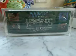 MTG Homelands 1995 Booster Box Factory Sealed 60 Packs WOTC Acrylic Case - Image 3