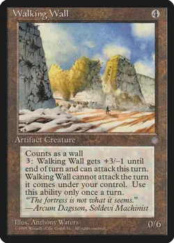 Walking Wall LP Ice Age MTG - Image 1