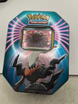 3 Pokemon Trading cards tins with one card in each Darkrai, Gardevoir, Snorlax - Image 4