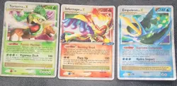 Pokemon TCG Diamond & Pearl Promos Holo LV.X 3-Card Lot DP09 DP10 DP11 - Image 1