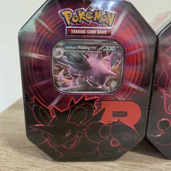 Pokemon TCG: Destined Rivals | Team Rocket Tin Set of 3 | New and Sealed - Image 4