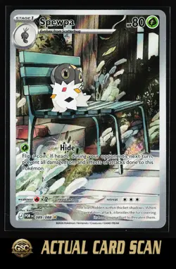 Spewpa #089/088 Pokemon TCG ME03: Perfect Order Holo - Image 1