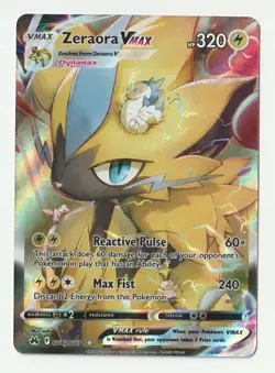 Pokemon TCG - Zeraora Vmax GG42/GG70 Ultra Rare - Crown Zenith Galarian Gallery - Image 1