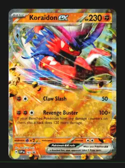 Koraidon ex 197 Holo Promo Scarlet & Violet Promo Near Mint - Image 1