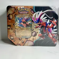 Pokemon TCG Crown Zenith Zacian ex & Koraidon ex Slashing Legends Tins - Sealed - Image 2