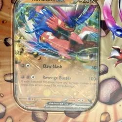 Pokemon TCG Crown Zenith Zacian ex & Koraidon ex Slashing Legends Tins - Sealed - Image 3