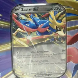Pokemon TCG Crown Zenith Zacian ex & Koraidon ex Slashing Legends Tins - Sealed - Image 4