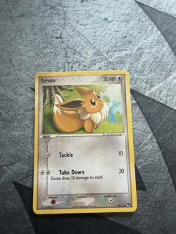 Pokemon TCG Eevee 13/17 Common POP Series 3 - MP - Image 1