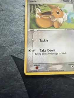 Pokemon TCG Eevee 13/17 Common POP Series 3 - MP - Image 3