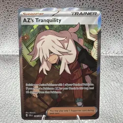 Pokemon AZ's Tranquility 106/086 Chaos Rising Full Art Trainer Holo - Image 1