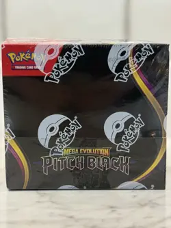 Pokemon TCG Mega Evolution Pitch Black Booster Box Factory Sealed 36 Packs - Image 1