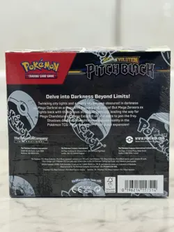 Pokemon TCG Mega Evolution Pitch Black Booster Box Factory Sealed 36 Packs - Image 3